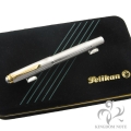 Pelikan ペリカン 万年筆 150周年記念 M750 ロールシルバー EF