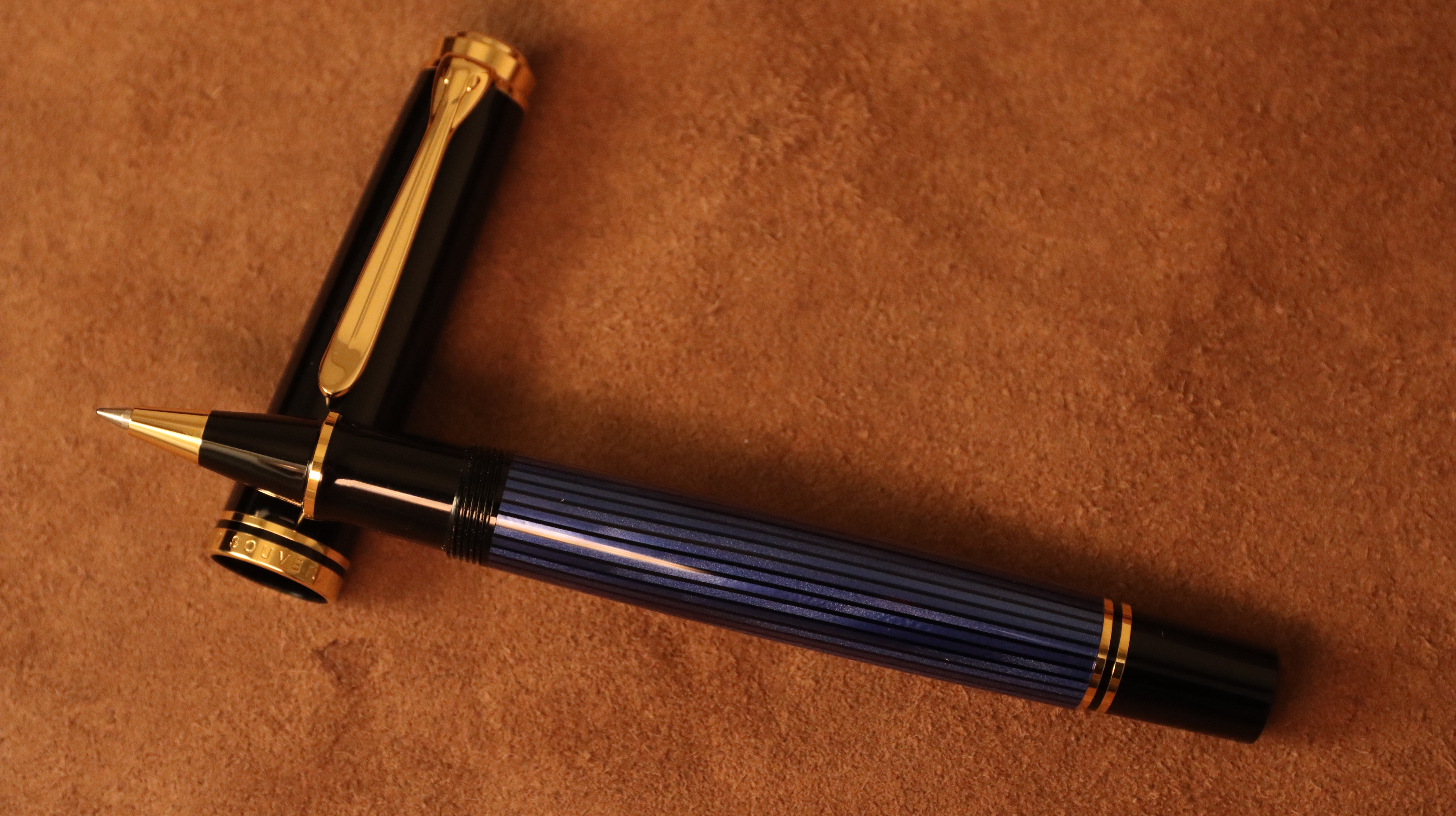 新品)Pelikan ペリカン ローラーボール スーベレーン R800 ブルー