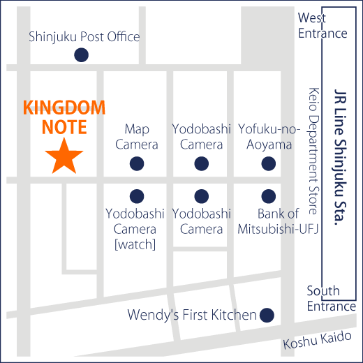 store location of KingdomNote