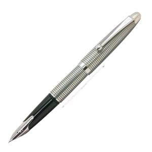 PILOT パイロット 万年筆 シルバーン 格子 細字 メイン