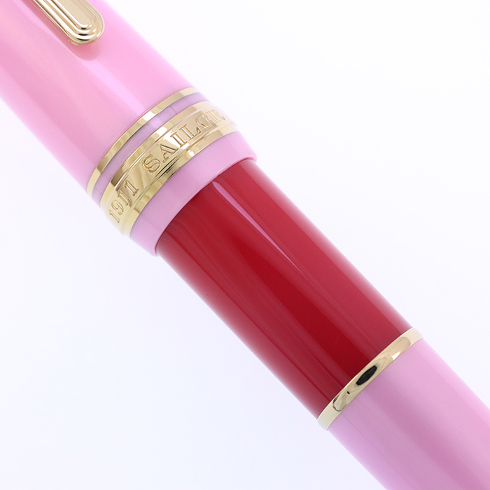 中古)SAILOR セーラー 万年筆 ミルコロール ピンク 中細字（商品ID