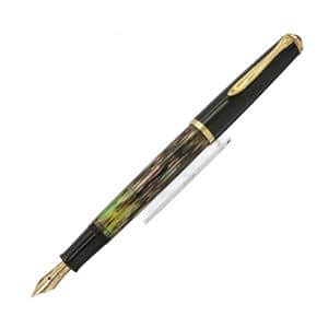 Pelikan ペリカン 万年筆 #400NN M&K 茶縞 EF メイン