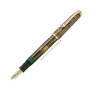 Pelikan ペリカン 万年筆 リミテッドエディション M800 蒔絵 加賀沈金 「春秋二季」 桜舞 EF メイン