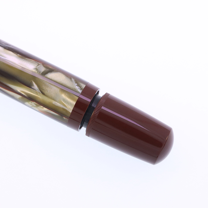 中古)Pelikan ペリカン 万年筆 M101N トータスシェルブラウン M（商品