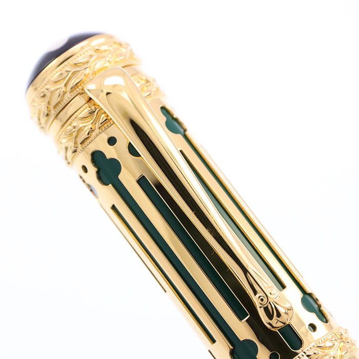 モンブラン 万年筆 パトロンシリーズ Peter I 限定版 大帝ピョートル1世 中古)MONTBLANC モンブラン 万年筆 パトロンシリーズ1997 大帝