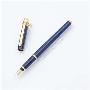 箱付 Cartier / カルティエ ボールペン ゴールド×マーブルブルー カルティエ トリニティ ボールペン 青インク ※カルティエにて