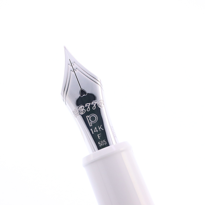 新品プラチナ万年筆 センチュリー シェイプ・オブ・ハート イヴォワール EF プラチナ万年筆 限定 #3776センチュリー シェイプ・オブ・ハート