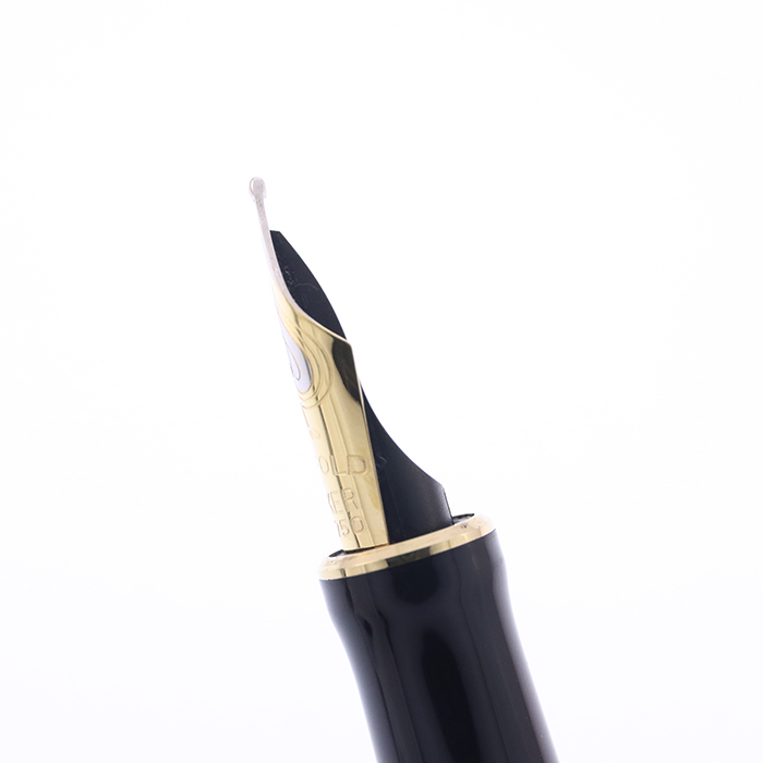 中古)PARKER パーカー 万年筆 デュオフォールド パール&ブラックGT