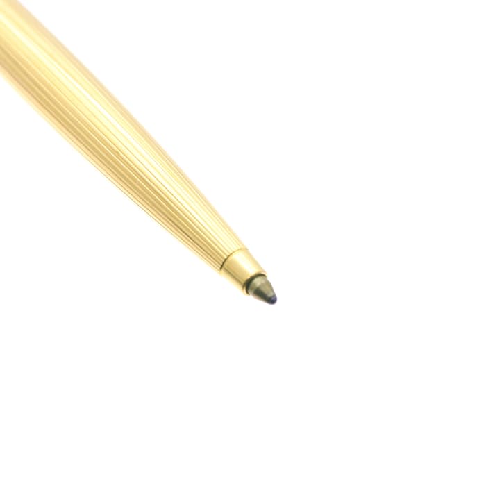 中古)A.DUNHILL ダンヒル ボールペン ジェムライン ライン ゴールド