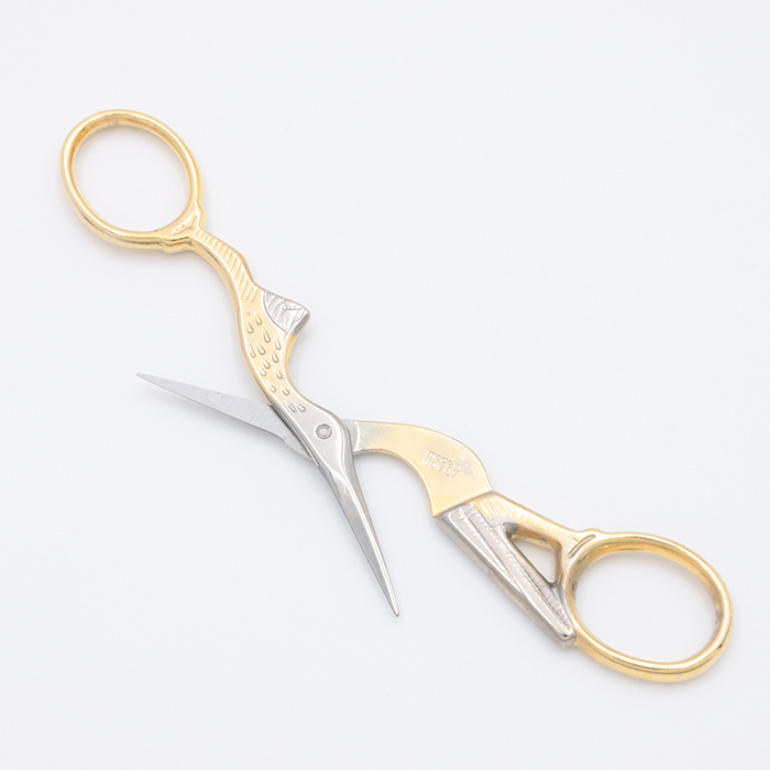 ハサミ 新品)PREMAX プレマックス ハサミ 刺繍用ハサミ・鶴 (9cm) [F11250312D