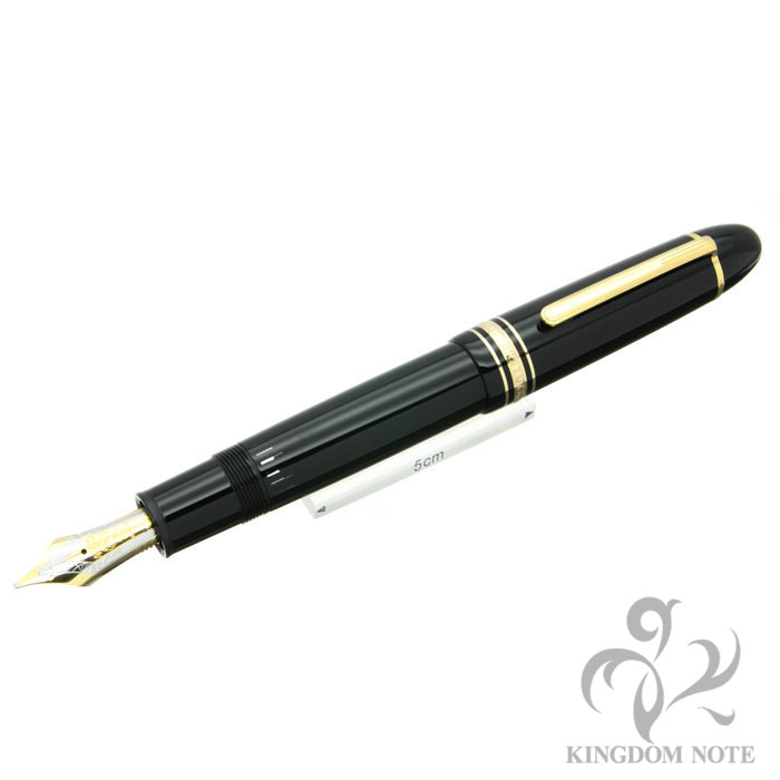 モンブラン マイスターシュテュック 149 万年筆 18C 3帯 B 太字 【公式