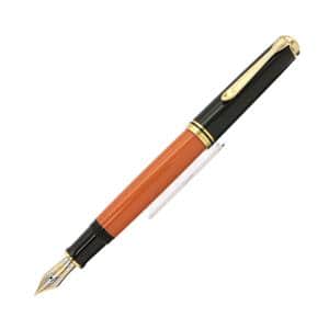Pelikan ペリカン 万年筆 スーベレーン M800 バーントオレンジ F メイン