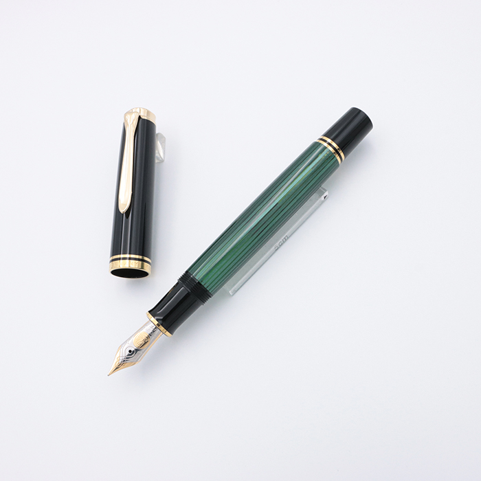 極美品 Pelikan ペリカン M800 緑縞 F 楽天市場】【名入れ・送料無料】 Pelikan ペリカン スーベレーン