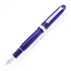 PLATINUM プラチナ 万年筆 #3776 センチュリー ロジウムフィニッシュ シャルトルブルー 中字 メイン