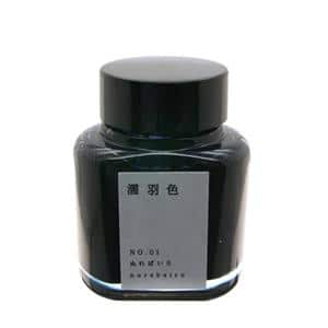 TAG STATIONERY タグステーショナリー ボトルインク 京の音 濡羽色 40ml メイン