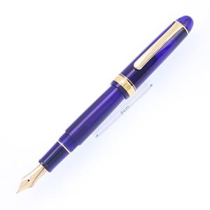 PLATINUM プラチナ 万年筆 #3776 センチュリー シャルトルブルー PNB-10000 細字 メイン