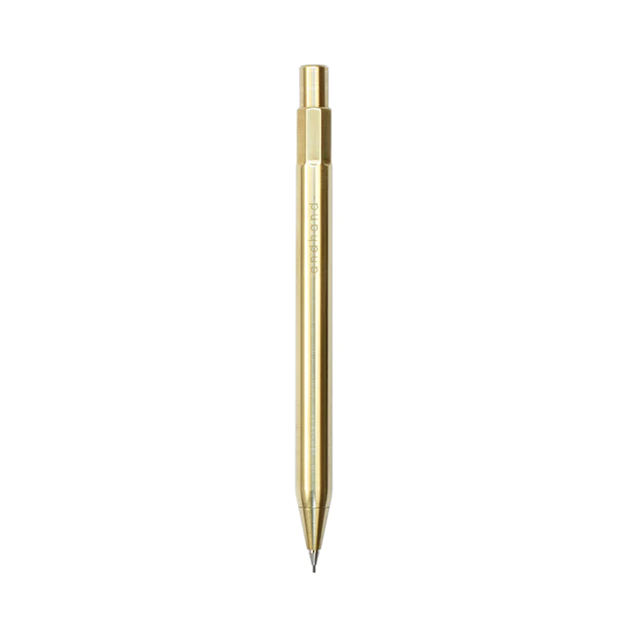 新品)andhand アンドハンド メカニカルペンシル メソッドペン ブラス
