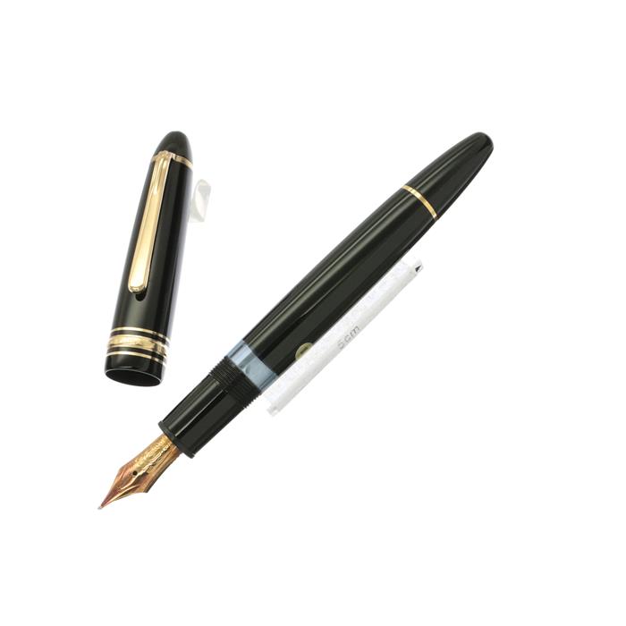 MONTBLANC マイスターシュテュック 146 万年筆 14C 全金 モンブラン 146 14C 全金 万年筆 M 中字 マイスターシュテュック