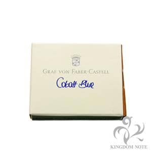 GRAF VON FABER-CASTELL グラフフォンファーバーカステル カートリッジインク コバルトブルー (6本入) メイン