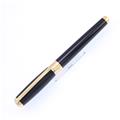 ★美品新品★デュポン　ラインD　ブラック ゴールド　万年筆　ペン先F 新品)S.T.Dupont エス・テー・デュポン 万年筆 ラインD L ギヨ
