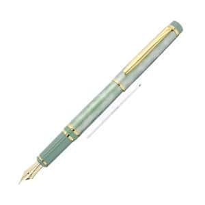万年筆 グランセ マーブルグリーン M