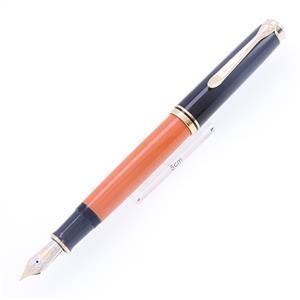 Pelikan ペリカン 万年筆 スーベレーン M800 バーントオレンジ F メイン