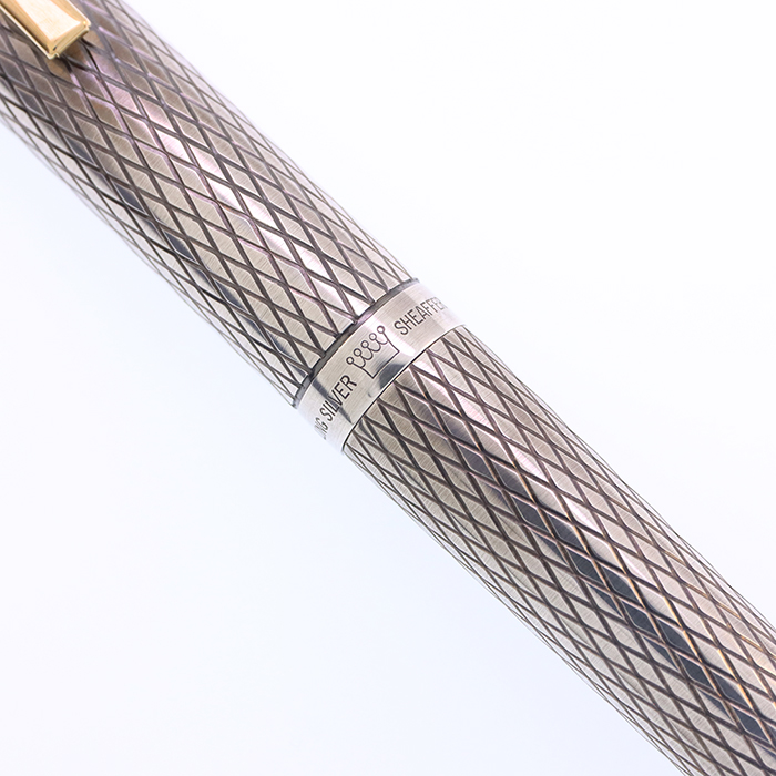 中古)SHEAFFER シェーファー 万年筆 インペリアル スターリング