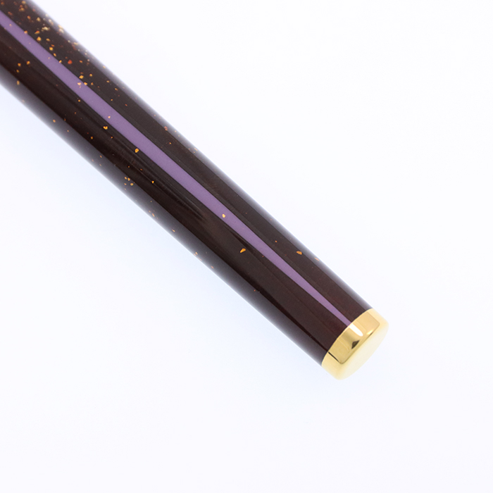 中古)S.T.Dupont エス・テー・デュポン 万年筆 クラシック 純正漆 星雲