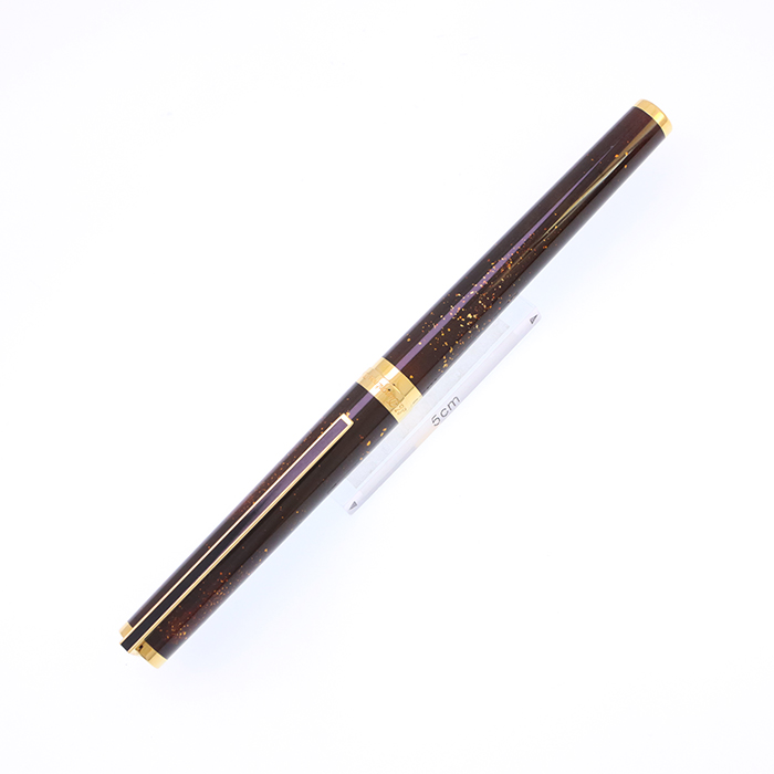 中古)S.T.Dupont エス・テー・デュポン 万年筆 クラシック 純正漆 星雲