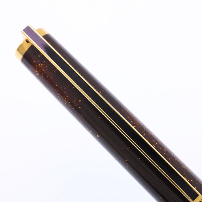 中古)S.T.Dupont エス・テー・デュポン 万年筆 クラシック 純正漆 星雲