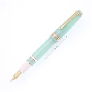 万年筆 ペントノートオリジナル プロフェッショナルギア レアロ しのぶの翠色。 中字