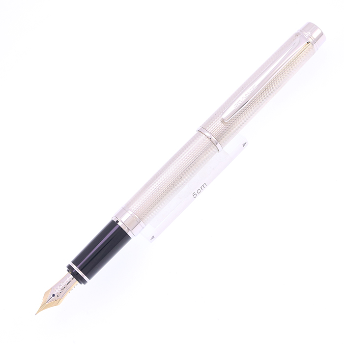 中古)PILOT パイロット 万年筆 グランセNC スターリングシルバー