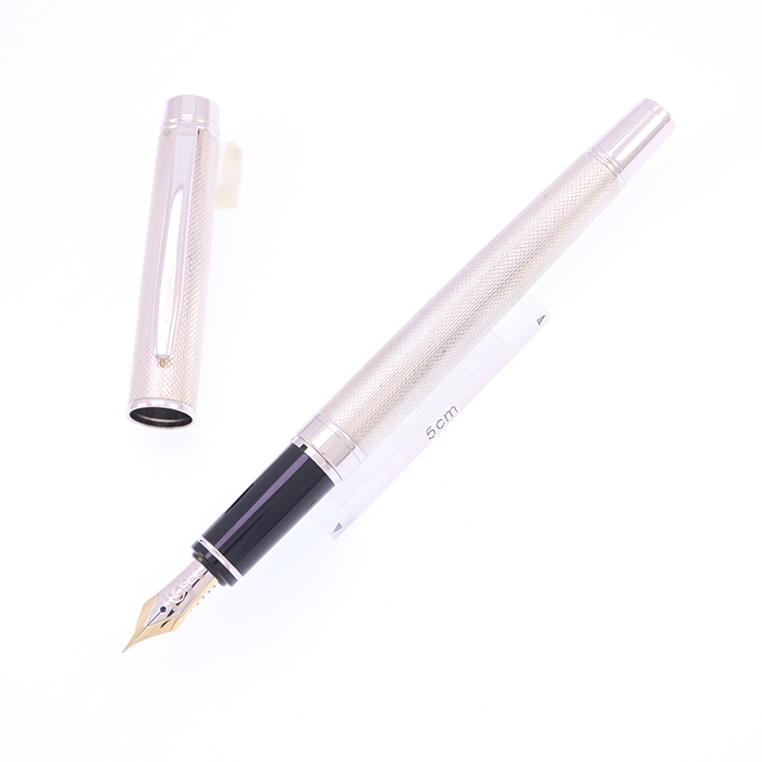 中古)PILOT パイロット 万年筆 グランセNC スターリングシルバー