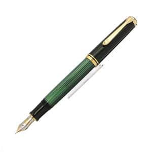 Pelikan ペリカン 万年筆 スーベレーン M800 グリーンストライプ F メイン