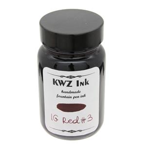 KWZ Ink カヴゼットインク ボトルインク カヴゼットインク(KWZInk) IG レッド#3 60ml メイン