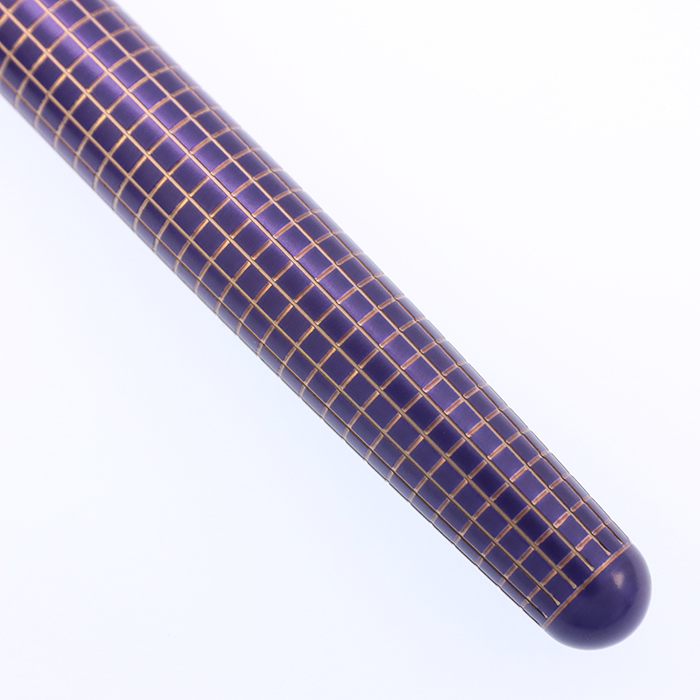 中古)PARKER パーカー 万年筆 ソネット プレミアム パープルシズレPGT