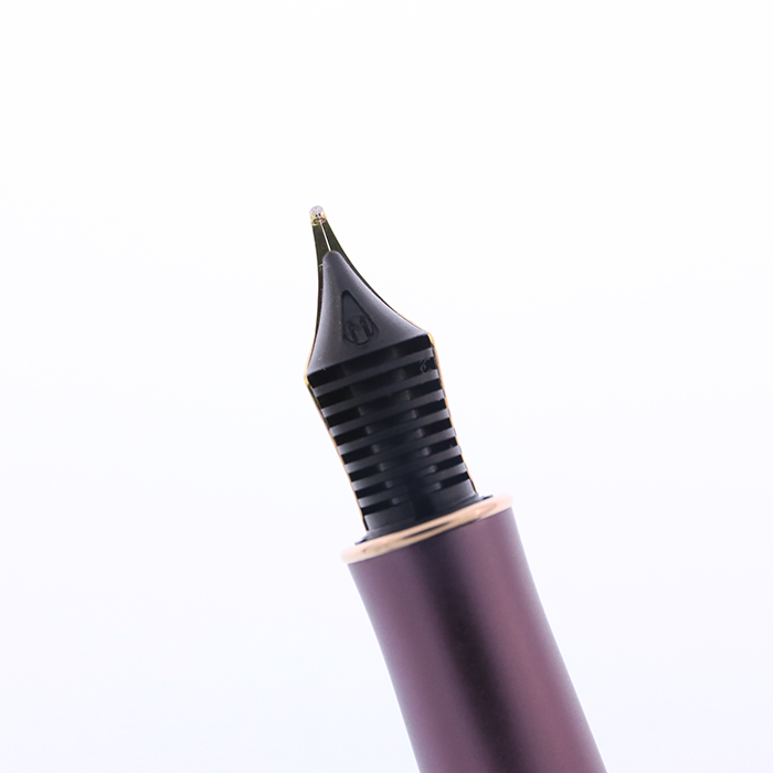 中古)PARKER パーカー 万年筆 ソネット プレミアム パープルシズレPGT