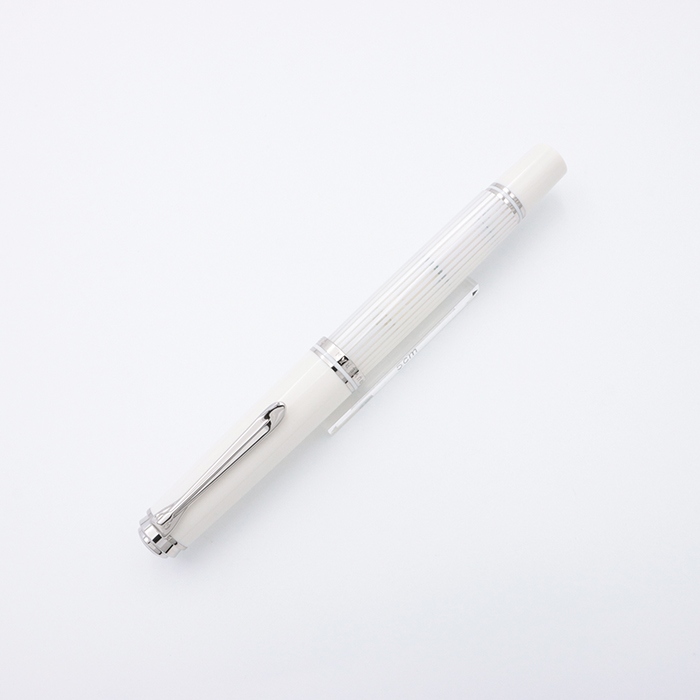 値下げ【未使用】ペリカン万年筆_ホワイトストライプ M605（EF） 特別生産 詳細ページ | 万年筆 ボールペンなど高級筆記具の販売・買取
