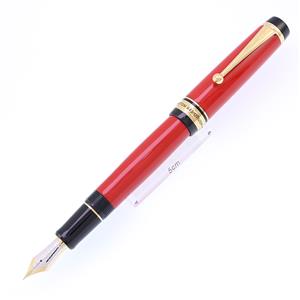 PILOT パイロット 万年筆 カスタム845 漆 朱 細字 メイン