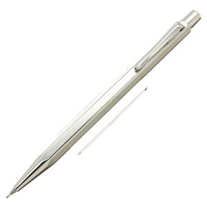 CARAN d'ACHE カランダッシュ メカニカルペンシル エクリドール レトロ シルバープレート＆パラジウムコート 0.7mm メイン