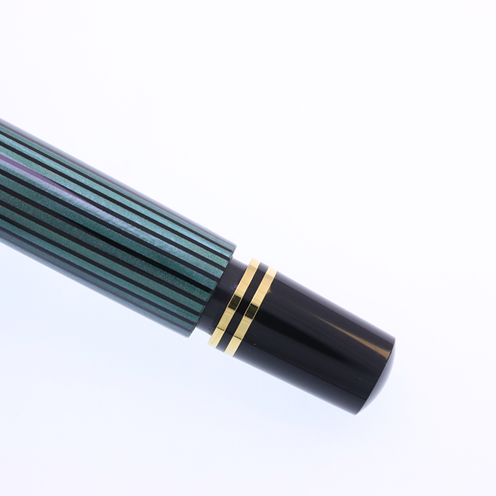 中古)Pelikan ペリカン 万年筆 スーベレーン M400 グリーンストライプ
