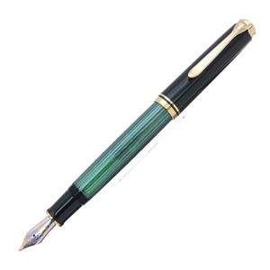 Pelikan ペリカン 万年筆 スーベレーン M800 緑縞 B メイン