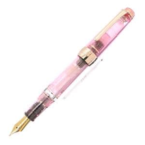 中古 Sailor セーラー 万年筆 ペント プロフェッショナルギア レアロ ピンクゴールド プレシャス ピンクサファイア 中細字 商品id 詳細ページ 万年筆 ボールペンなど高級筆記具の販売 買取 キングダムノート