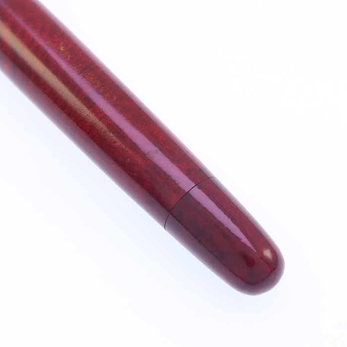 中古)OMAS オマス 万年筆 アメリゴ・ヴェスプッチ ブライヤー 18K/M