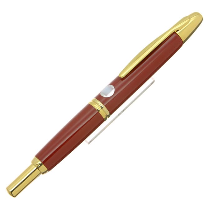 PILOT キャップレス ディープレッド F ニブ 18K 完品 新品)PILOT パイロット 万年筆 キャップレス ディープレッド（商品ID