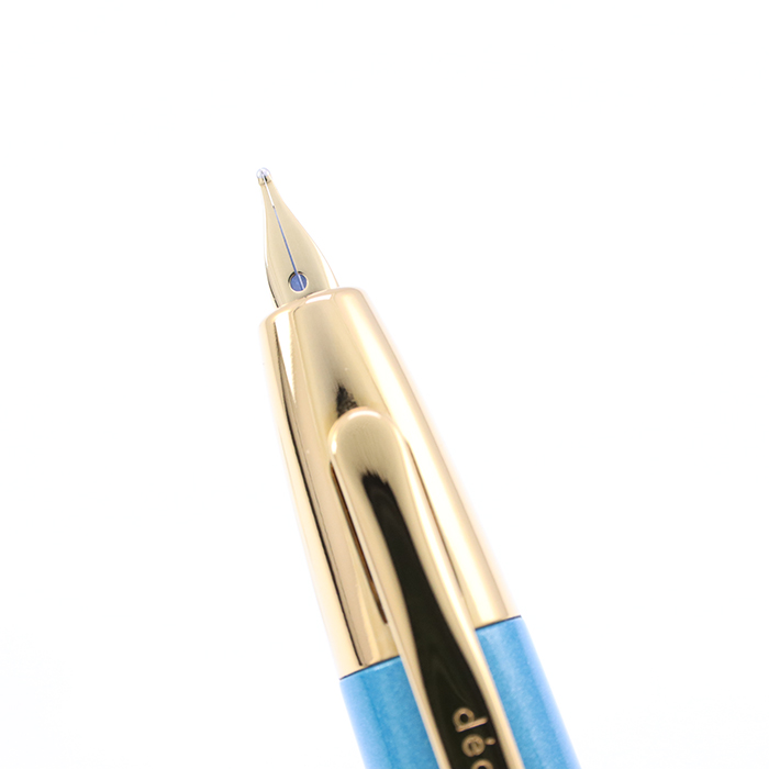 Pilot 万年筆 キャップレス 18K M ブルー 詳細ページ | 万年筆 ボールペンなど高級筆記具の販売・買取
