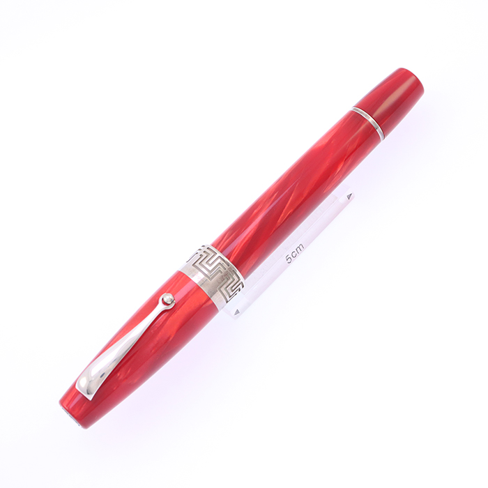 中古)Montegrappa モンテグラッパ 万年筆 エキストラ1930 レッド F