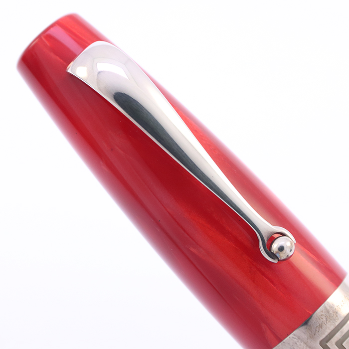中古)Montegrappa モンテグラッパ 万年筆 エキストラ1930 レッド F