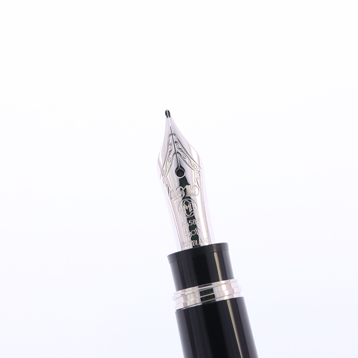 中古)MONTBLANC モンブラン 万年筆 マイスターシュテュック プラチナ