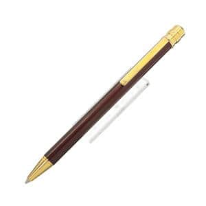 ボールペン サントス ドゥ カルティエ レッド ゴールドプレイテッド